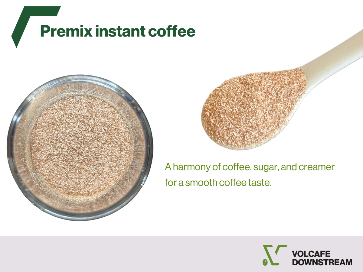 Premix instant coffee