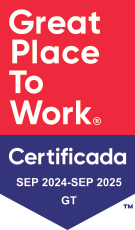 Great Place to Work Guatemala certificate