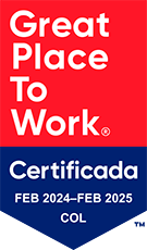 Great Place To Work certificate, Colombia