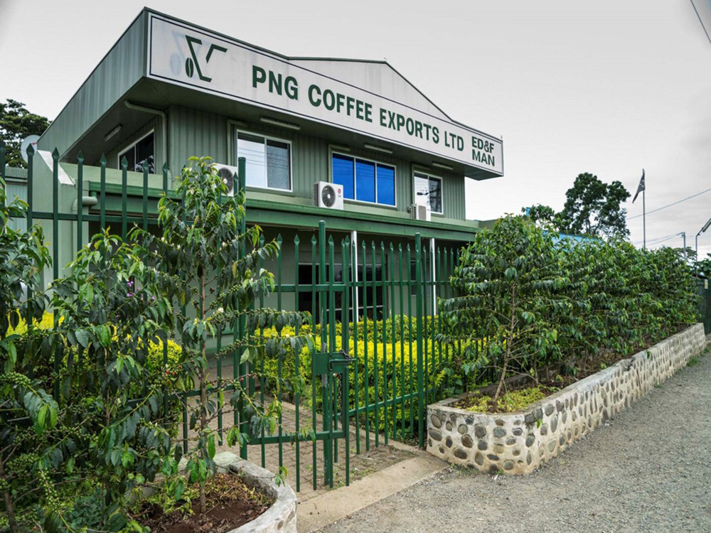 Volcafe office in Papua New Guinea