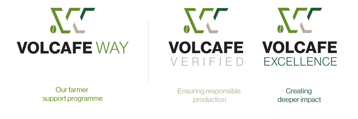 Volcafe Way, Volcafe Verified, and Volcafe Excellence