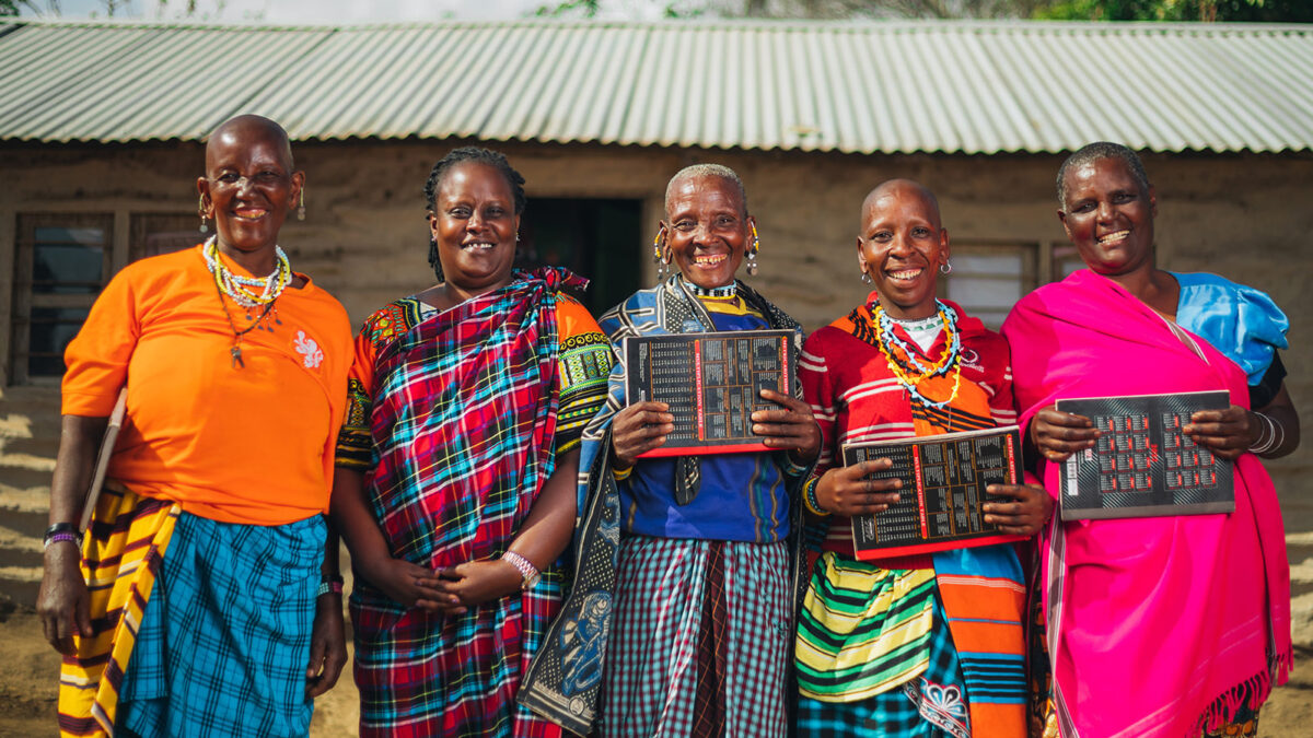 Participants in a gender empowerment programme in Tanzania