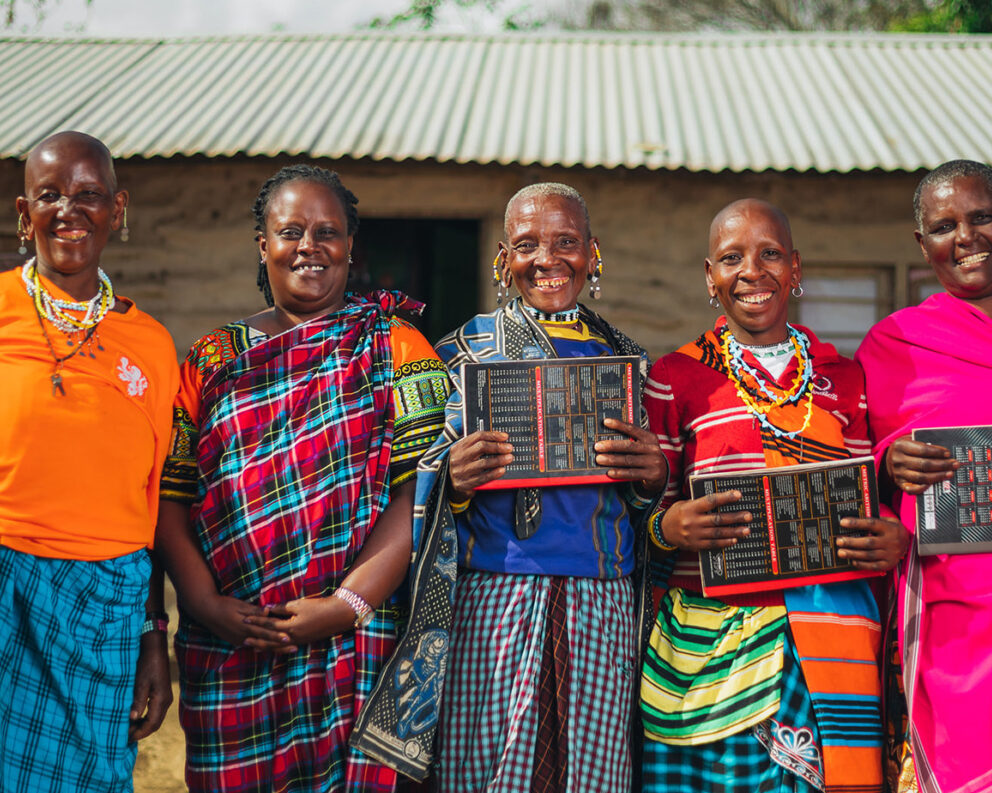 Participants in a gender empowerment programme in Tanzania